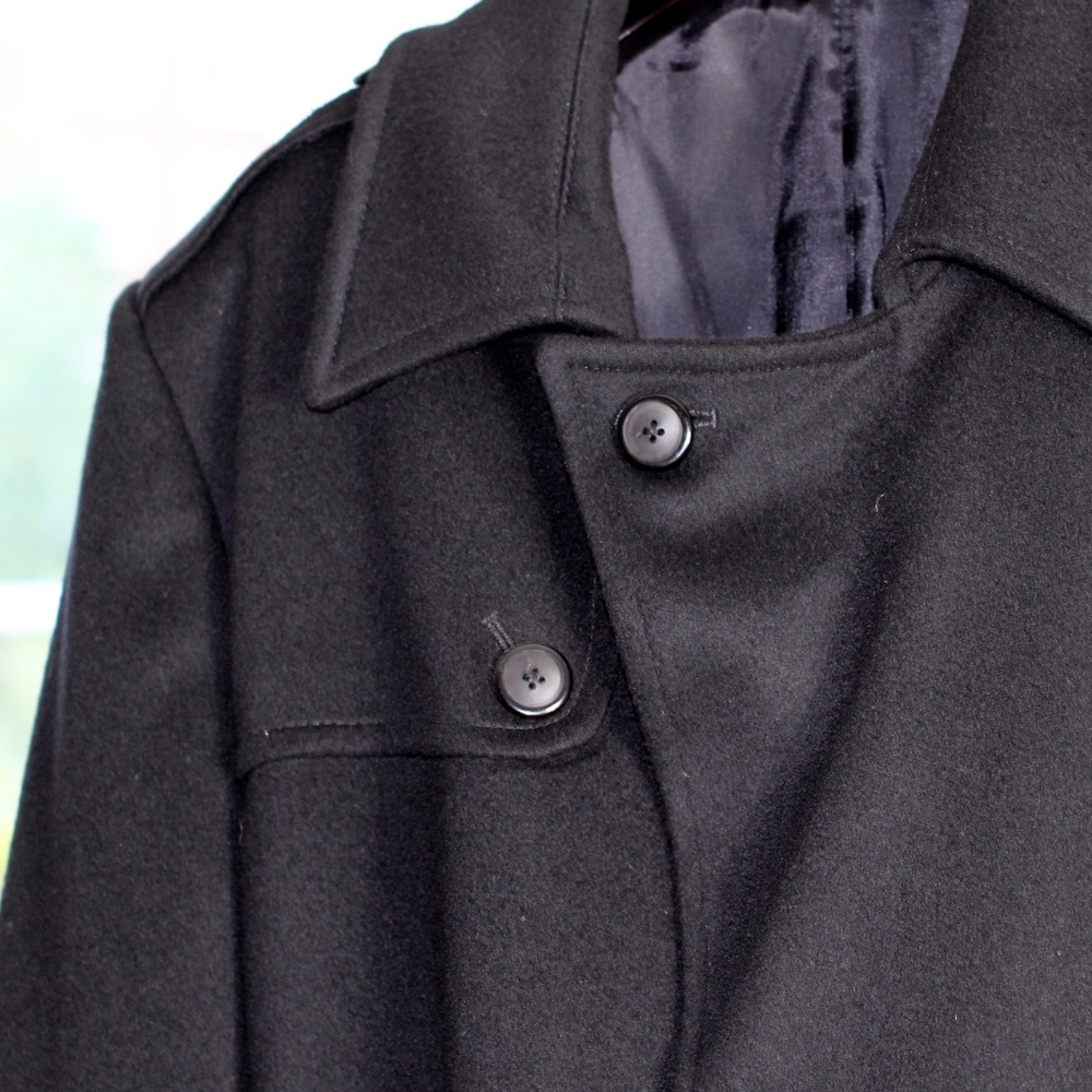 Michael Kors Belted 100% Wool Long Coat - Picture 4 of 8
